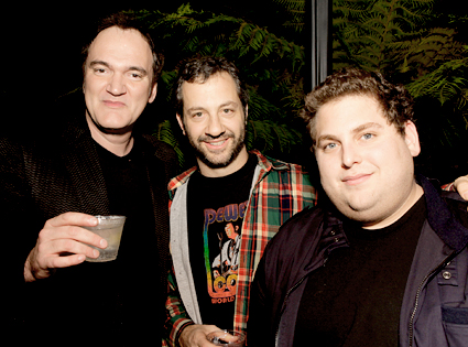 Quentin Tarantino, Judd Apatow, Jonah Hill Quentin Tarantino, Judd Apatow, Jonah Hill